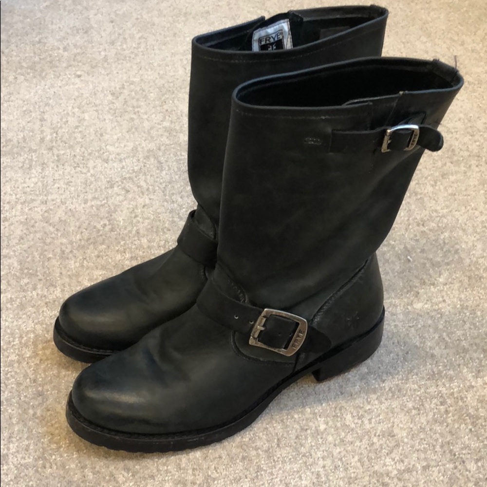 Frye short harness boot